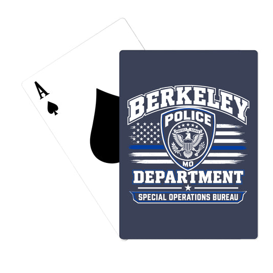 Berkeley Police Department Playing Cards - FnGm7L