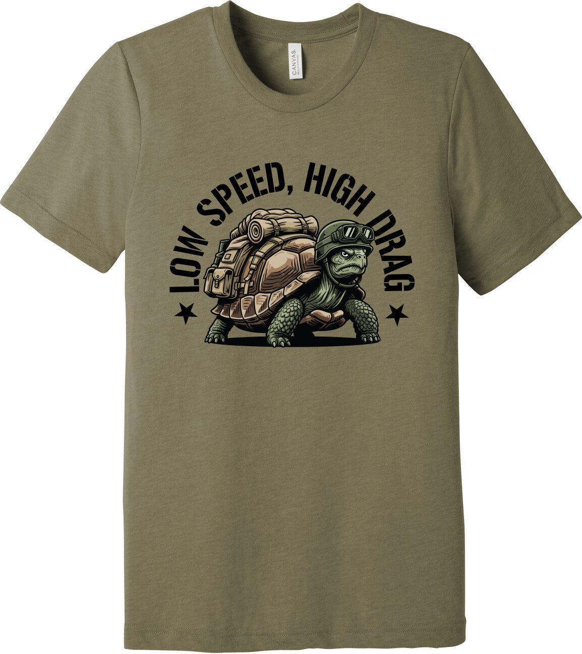 Emblem Comfort Unisex Triblend SS Tee - Low Speed, High Drag