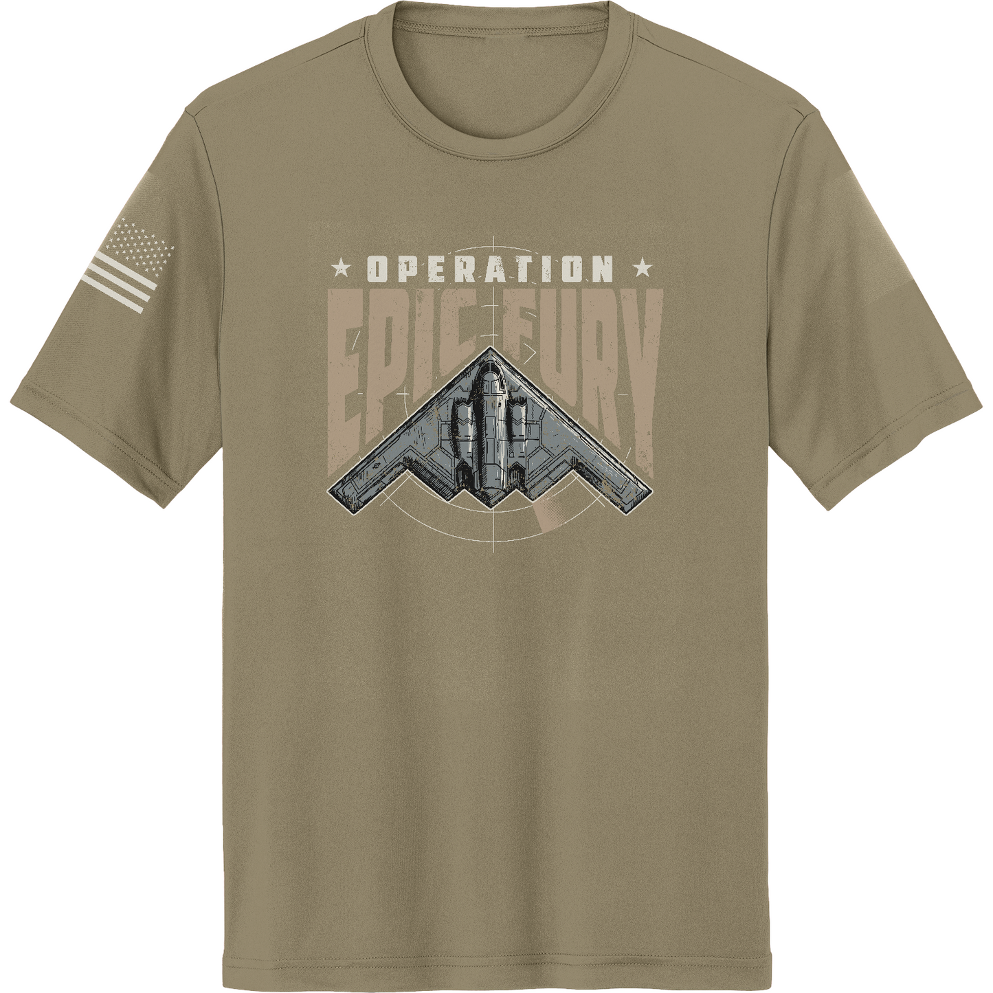 CUSTOM Operation Epic Fury Hi-Tech SS Performance Tee - Stealth