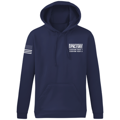 CUSTOM Operation Epic Fury Hi-Tech Performance Hoodie - Supersonic