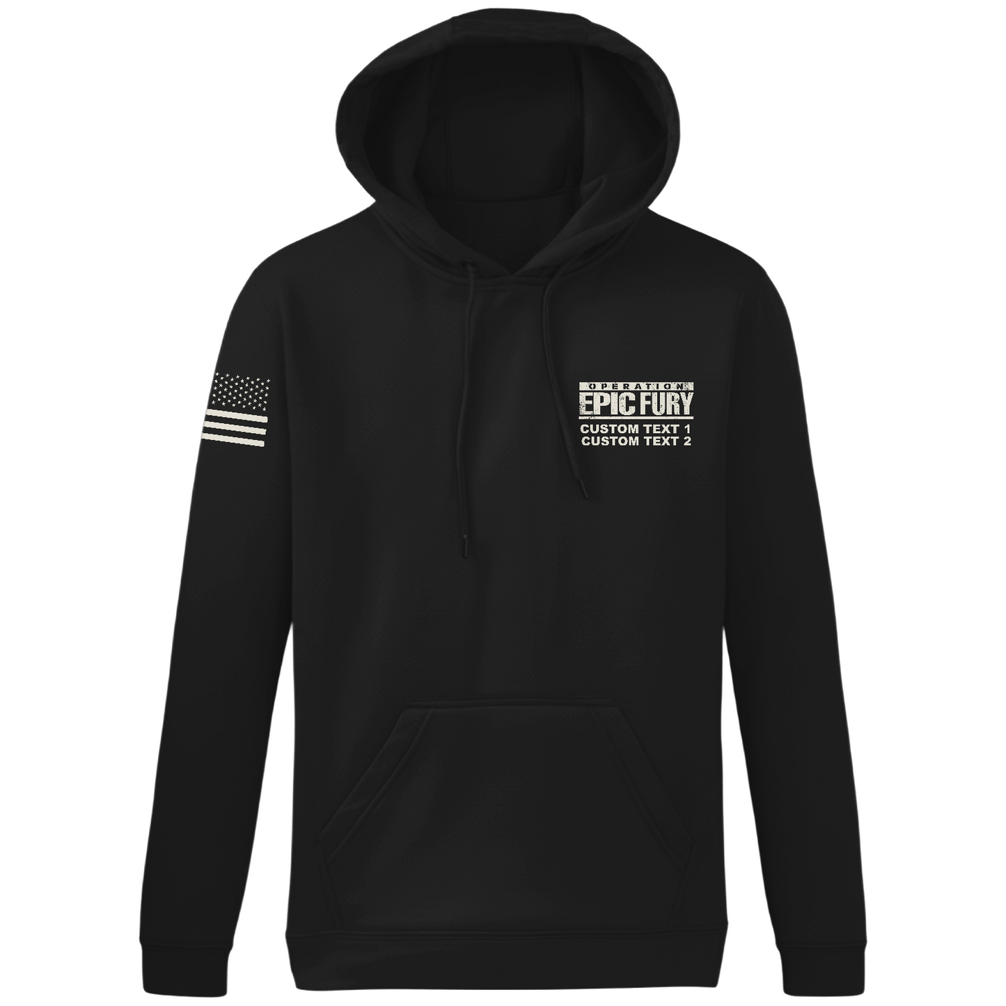 CUSTOM Operation Epic Fury Hi-Tech Performance Hoodie - Plane