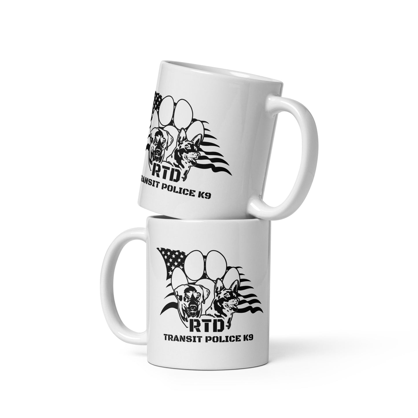 RTD Transit Police K9 Ceramic Mug - zw5WgB