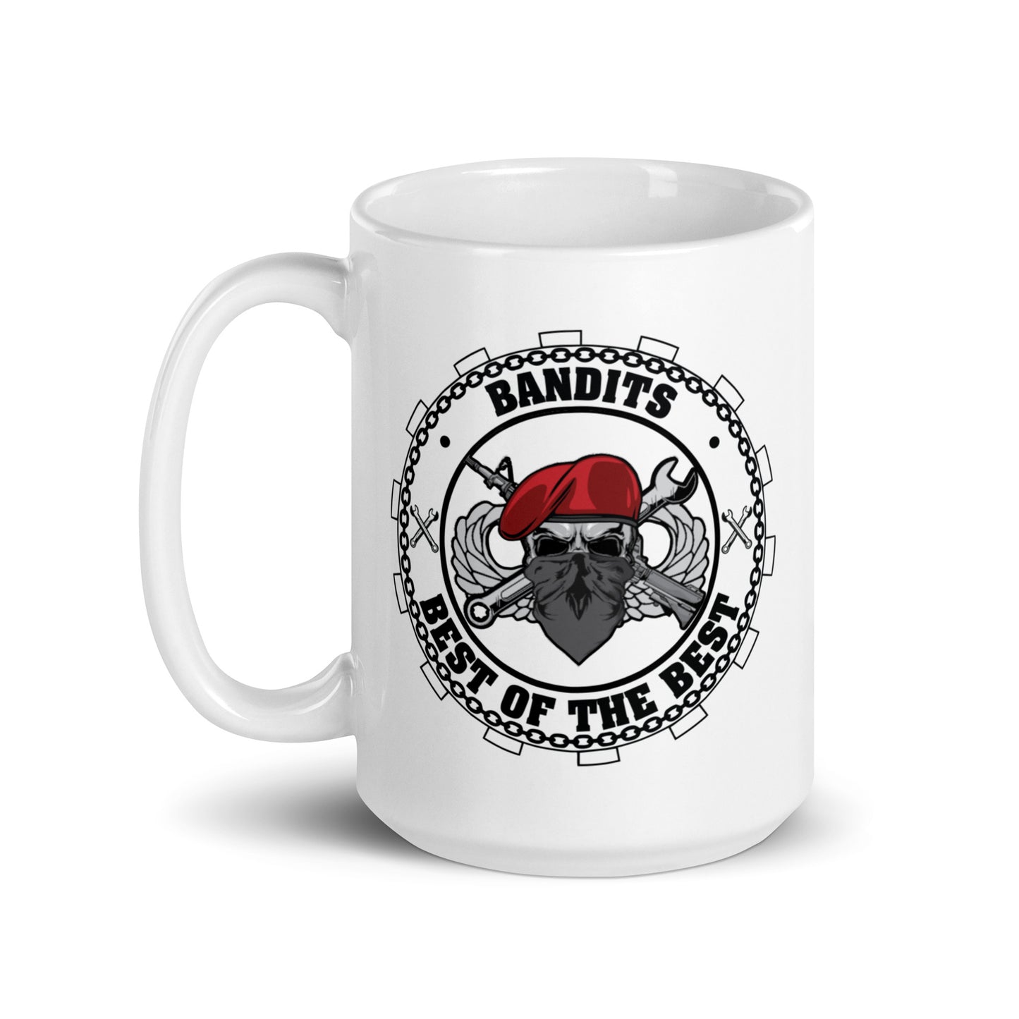 B Co, 173rd BSB (A), 173rd IBCT (A) - 2 sided white mug - ta1824