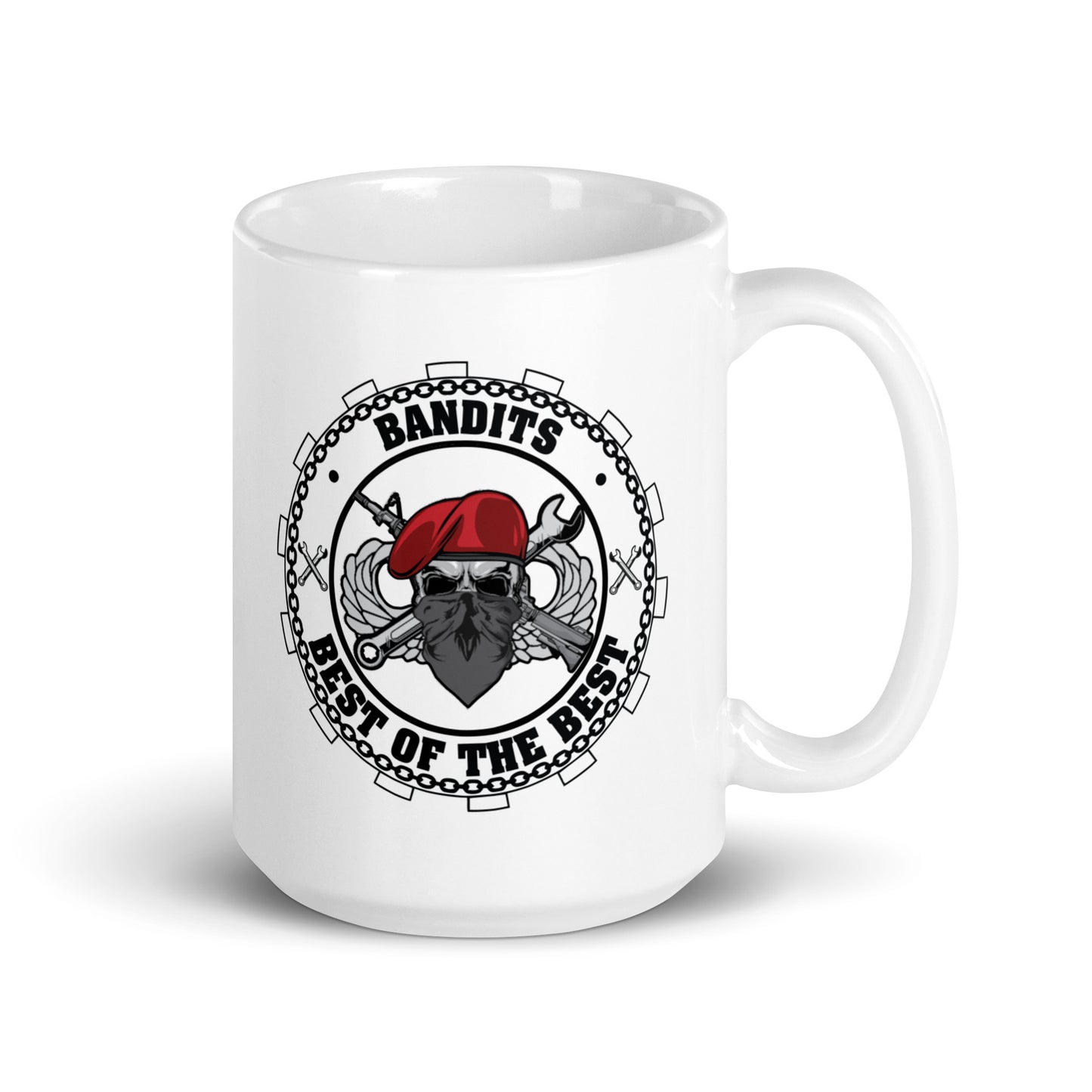 B Co, 173rd BSB (A), 173rd IBCT (A) - 2 sided white mug - ta1824