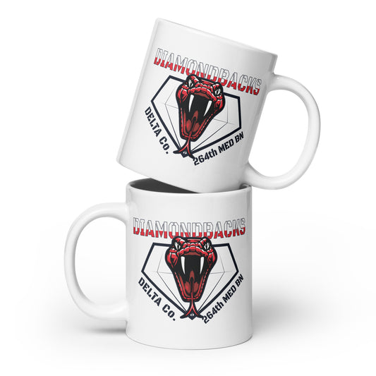 Delta Company, 264th MED BN Ceramic Mug - hTDKC4