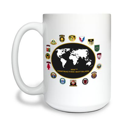 905th Contracting Battalion Ceramic Mug - VcQkee