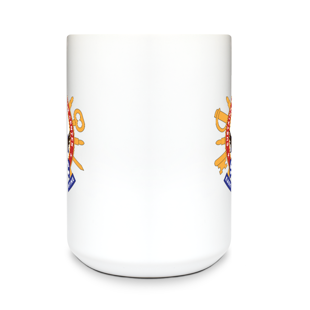 Sustainment Training Center Fundraising Collection 15 oz White Ceramic Mug - thBZTE