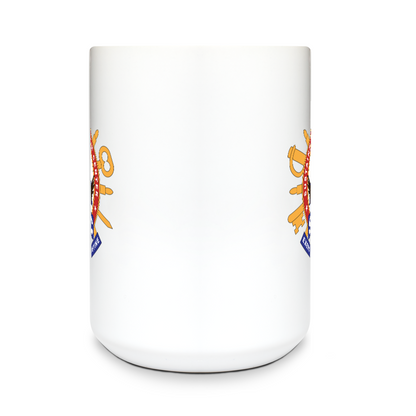 Sustainment Training Center Fundraising Collection 15 oz White Ceramic Mug - thBZTE