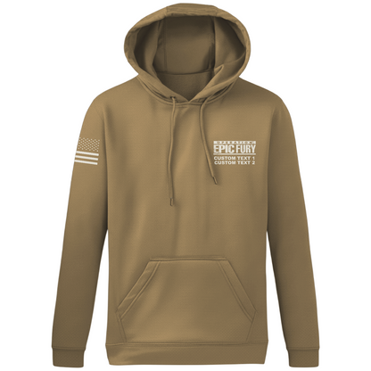 CUSTOM Operation Epic Fury Hi-Tech Performance Hoodie - Plane