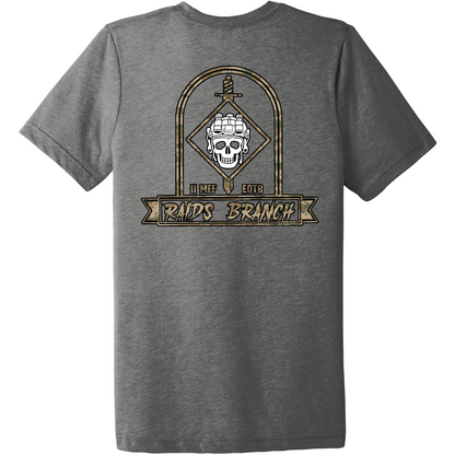 II MEF EOTG, Amphibious Raids Branch Comfort Unisex Triblend SS Tee - 9T3JPV