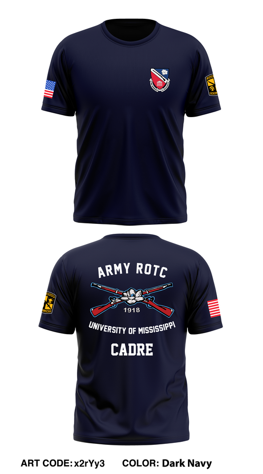 Ole Miss ROTC Core Men's SS Performance Tee
