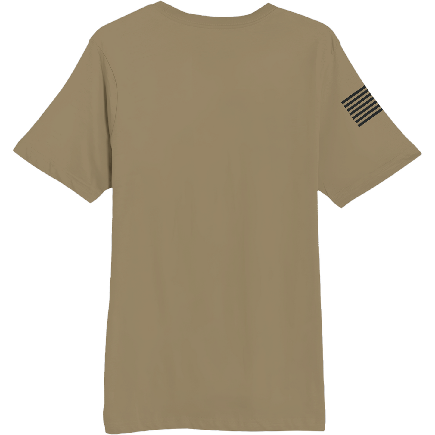 Emblem Basics Comfort Unisex Cotton SS Tee - Black Flag