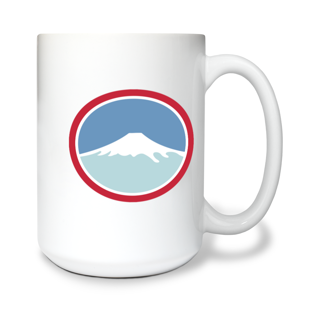 HHC, USARJ 15 oz White Ceramic Mug - USARJ_D2