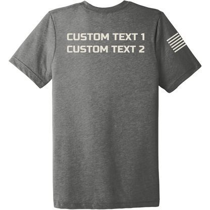 CUSTOM Operation Epic Fury Comfort Unisex Triblend SS Tee - Stealth