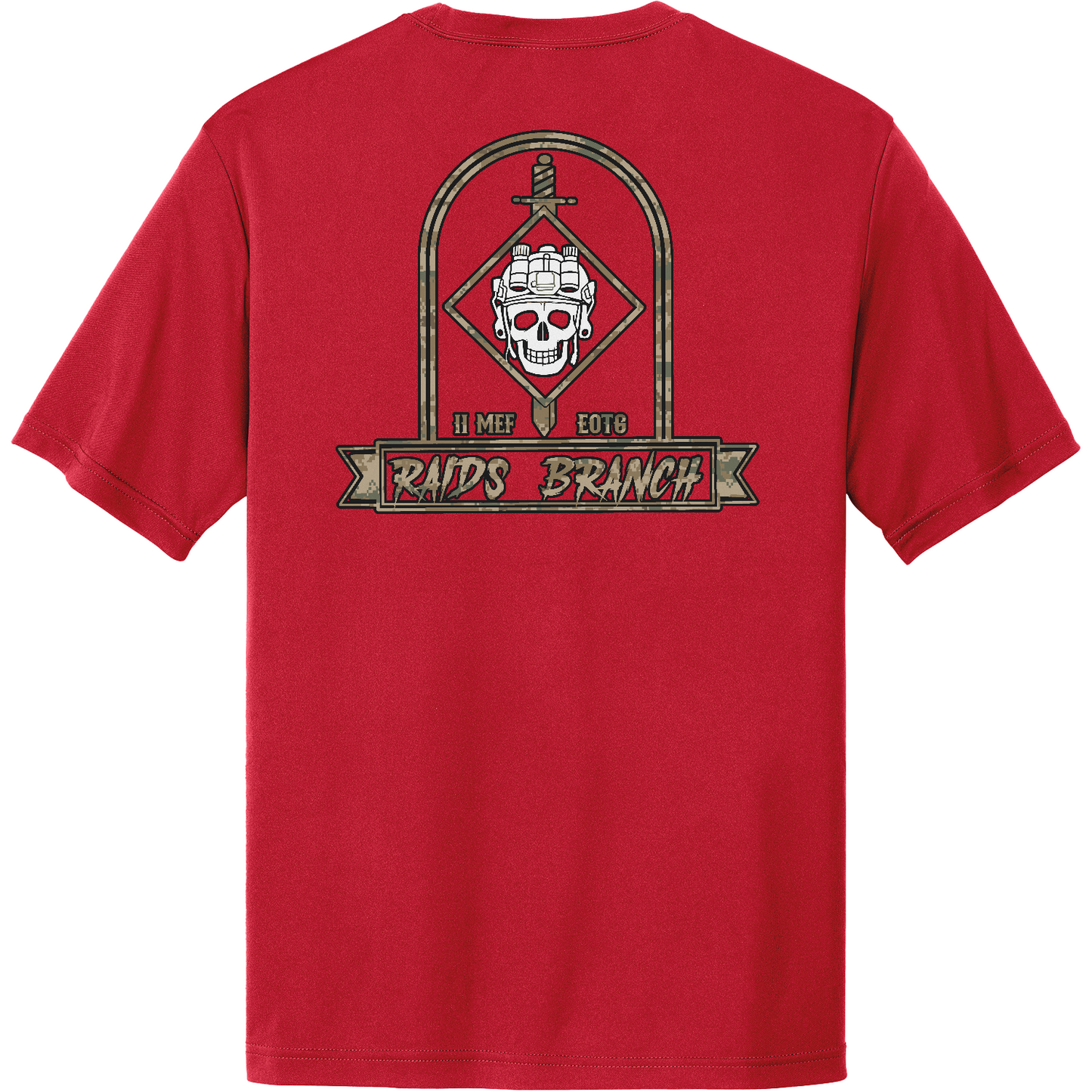 II MEF EOTG, Amphibious Raids Branch Hi-Tech SS Performance Tee - 9T3JPV