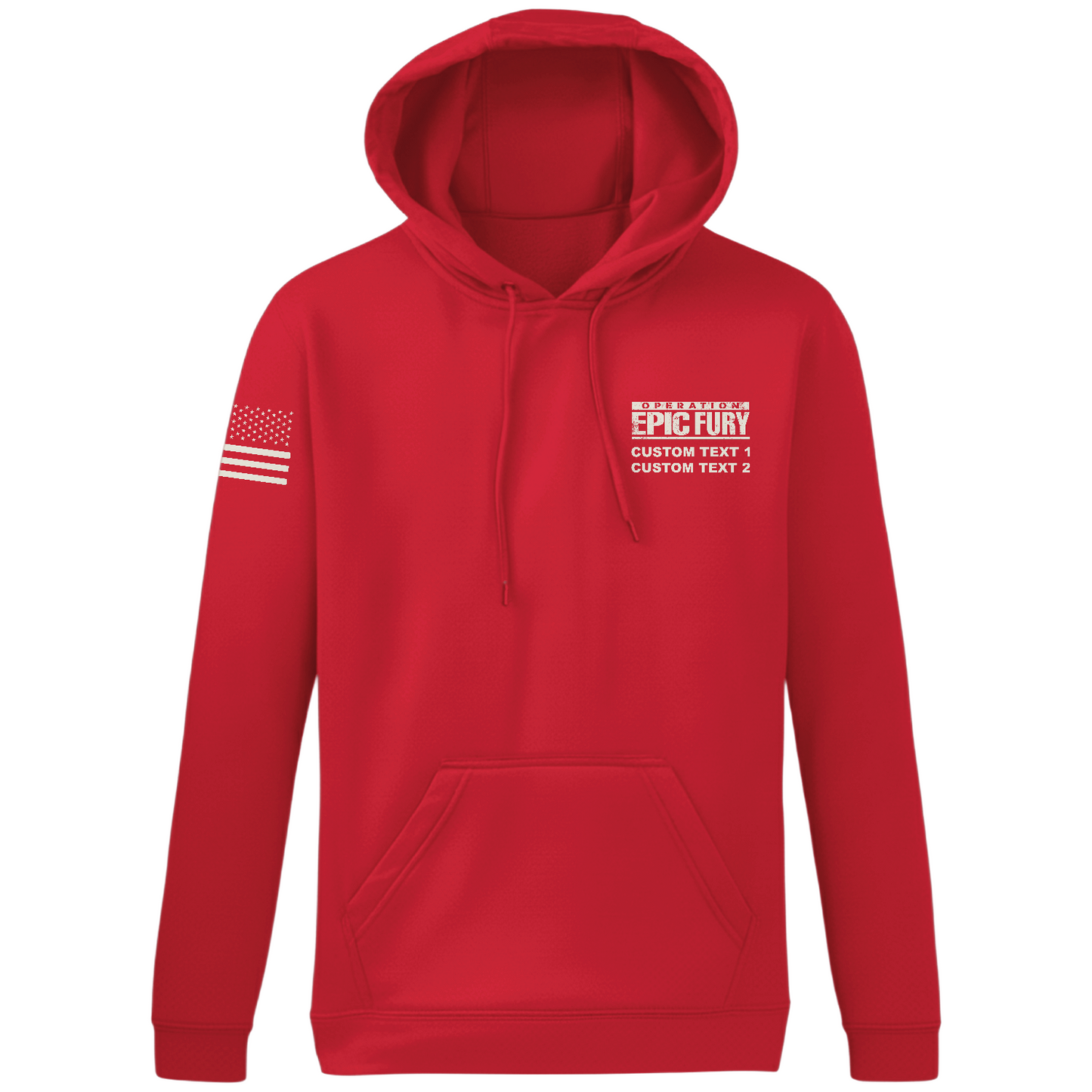 CUSTOM Operation Epic Fury Hi-Tech Performance Hoodie - Stealth