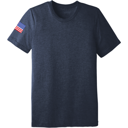 Emblem Basics Comfort Unisex Triblend SS Tee - Color Flag