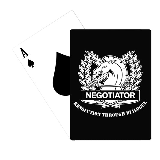 Sarasota County Hostage Negotiations Team Playing Cards - eumjhm