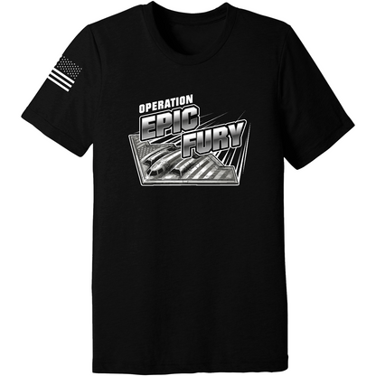 Operation Epic Fury Comfort Unisex Triblend SS Tee - Supersonic