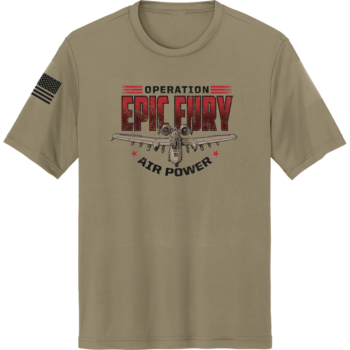 CUSTOM Operation Epic Fury Hi-Tech SS Performance Tee - Thunder