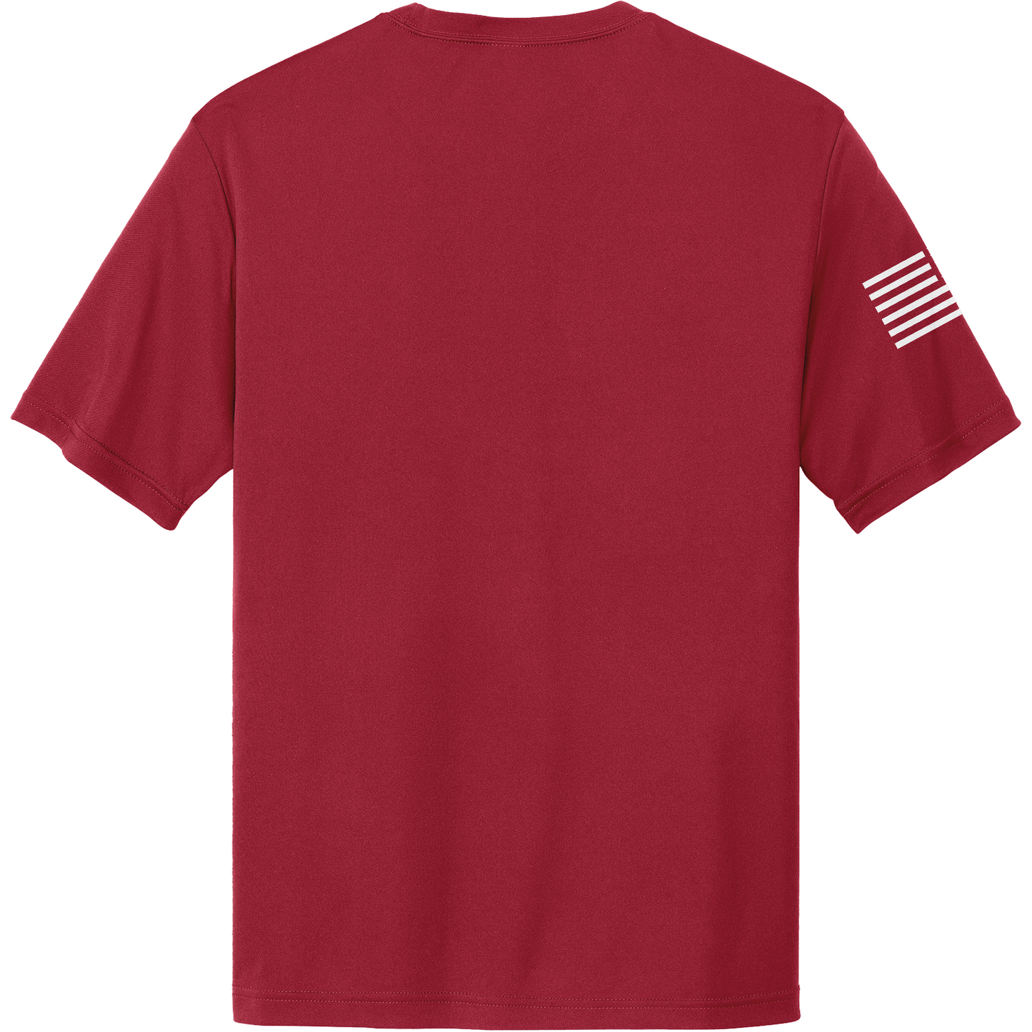 Emblem Basics Hi-Tech SS Performance Tee - White Flag