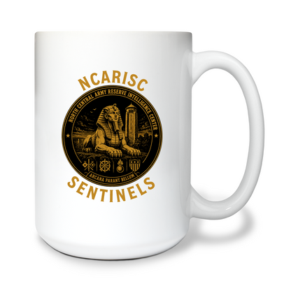 North Central Army Reserve Intelligence Support Center (NCARISC) Fundraising Collection 15 oz White Ceramic Mug - 79W49K