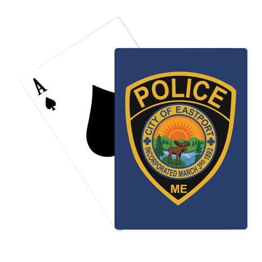Eastport Police Department Playing Cards - NPmSvX