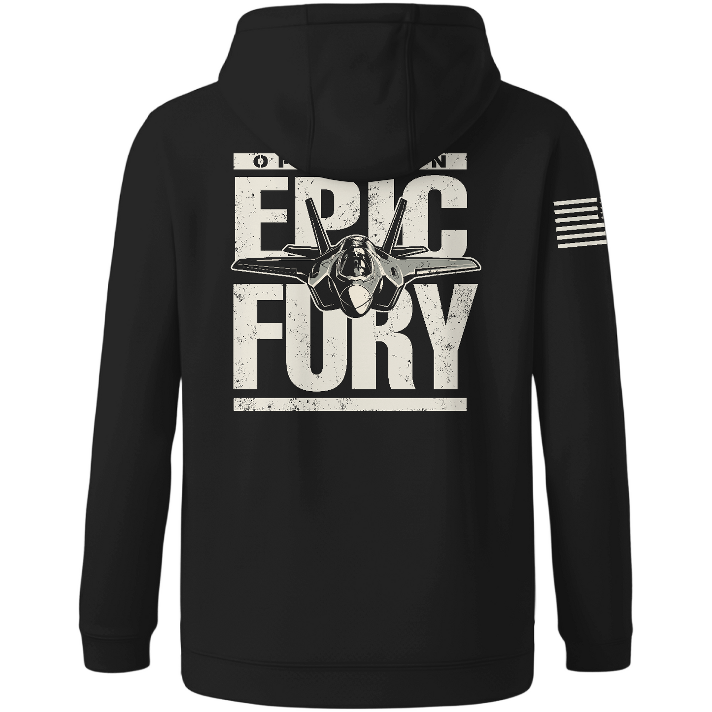 CUSTOM Operation Epic Fury Hi-Tech Performance Hoodie - Plane