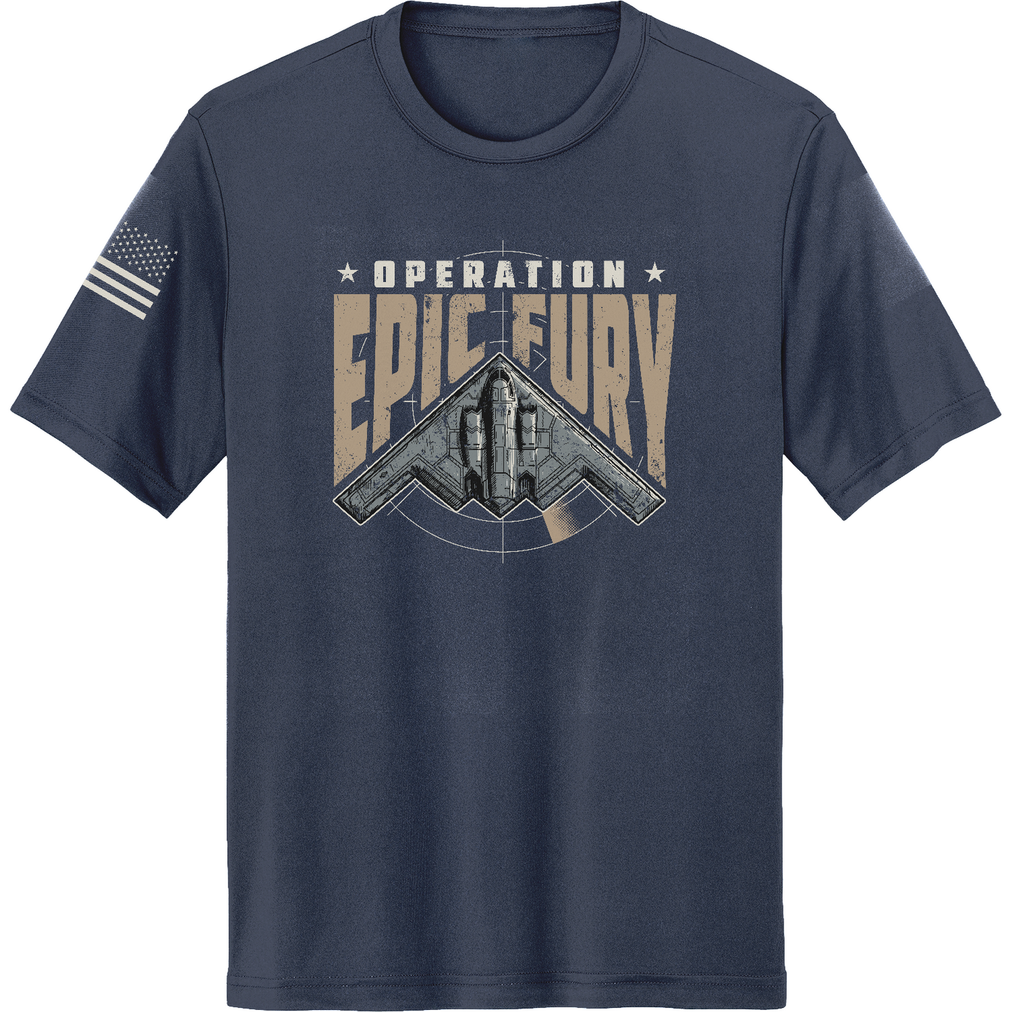 CUSTOM Operation Epic Fury Hi-Tech SS Performance Tee - Stealth