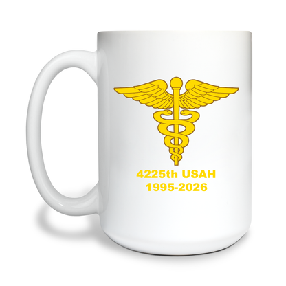 4225 USAH 15 oz White Ceramic Mug - RXPW2Q