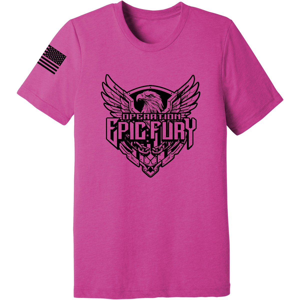 Operation Epic Fury Comfort Unisex Triblend SS Tee - Eagle