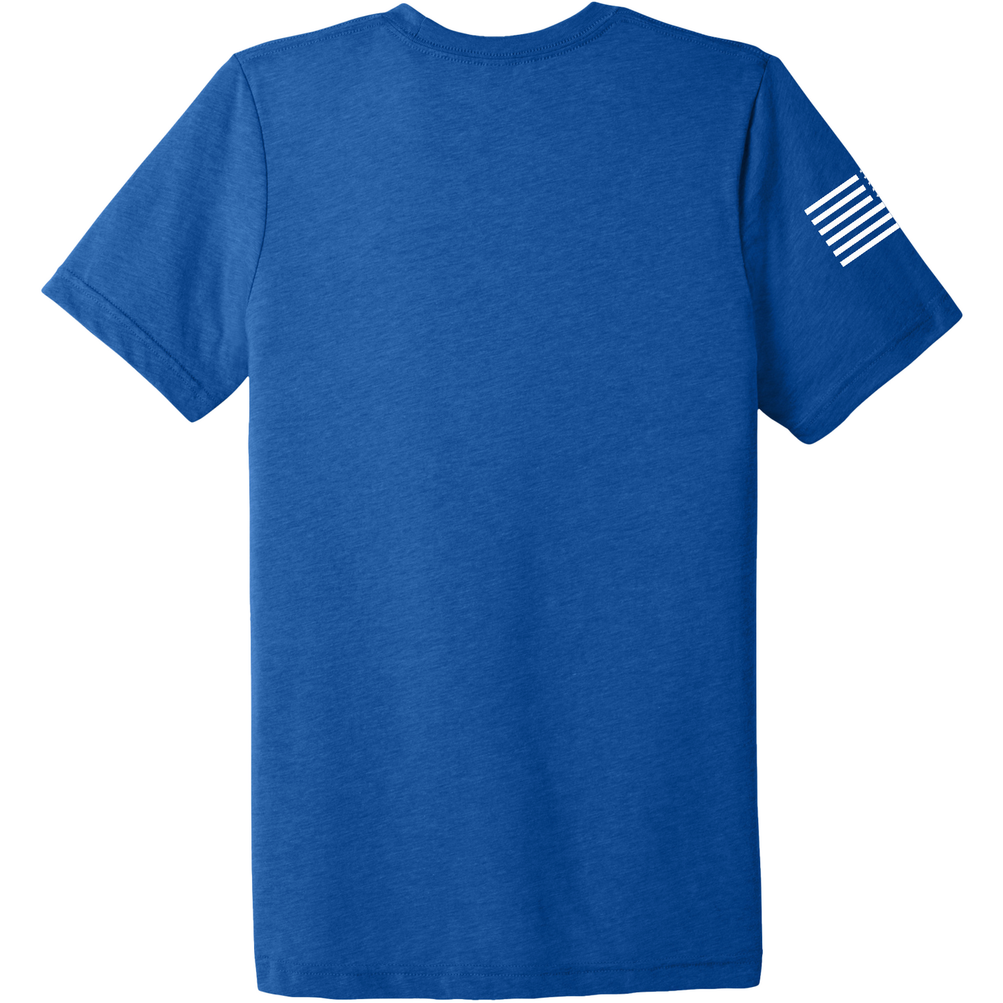 Emblem Basics Comfort Unisex Triblend SS Tee - White Flag