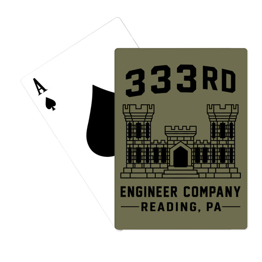 333rd Engineer Company Playing Cards - 05xPm3