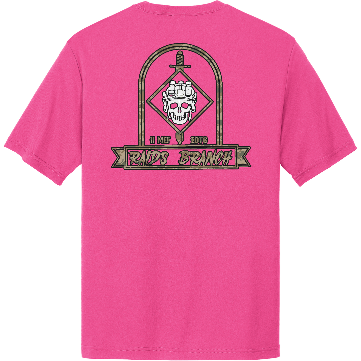 II MEF EOTG, Amphibious Raids Branch Hi-Tech SS Performance Tee - 9T3JPV