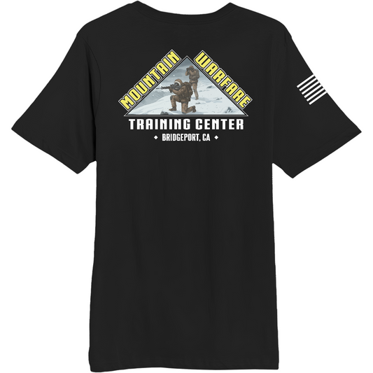 Marine Corps Mountain Warfare Training Center Comfort Unisex Cotton SS Tee - tDGzJj