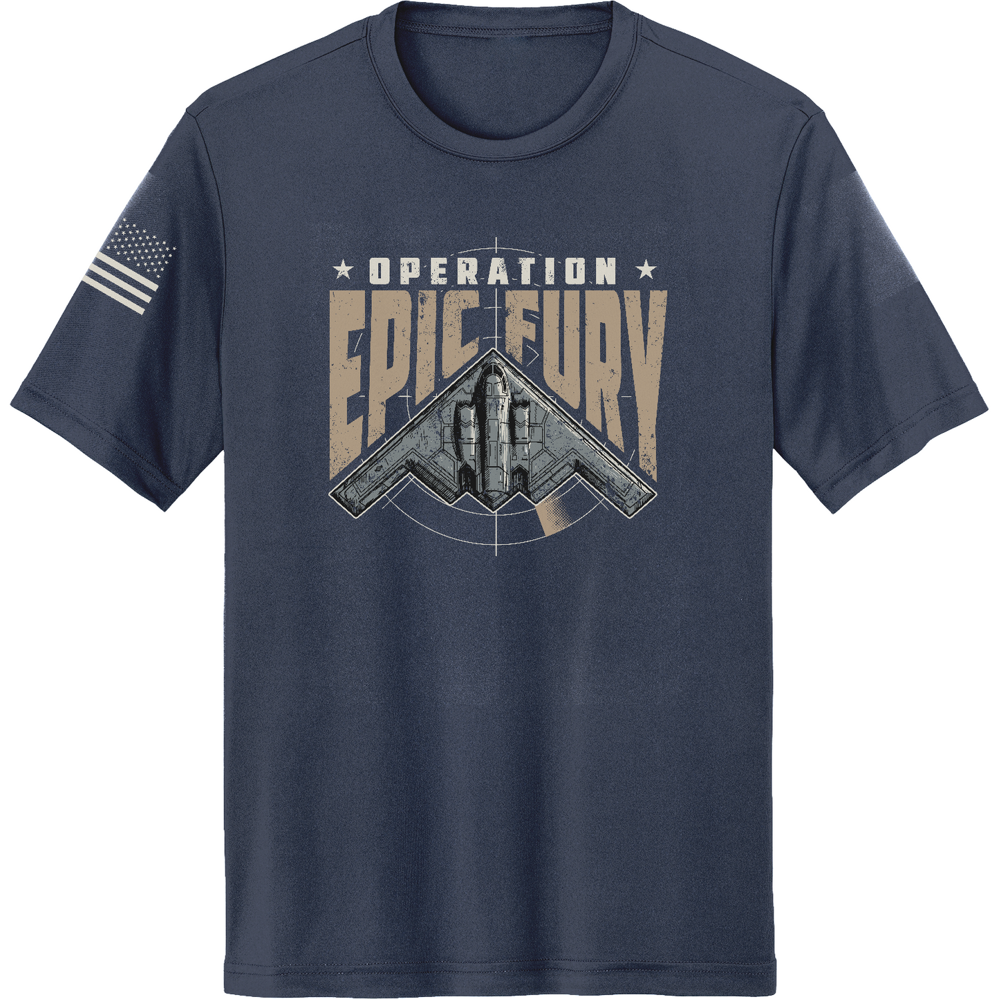 Operation Epic Fury Hi-Tech SS Performance Tee - Stealth