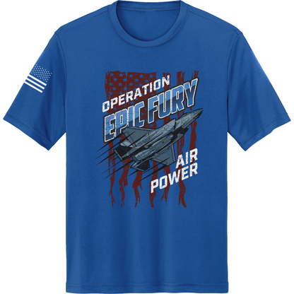 CUSTOM Operation Epic Fury Hi-Tech SS Performance Tee - Stealth