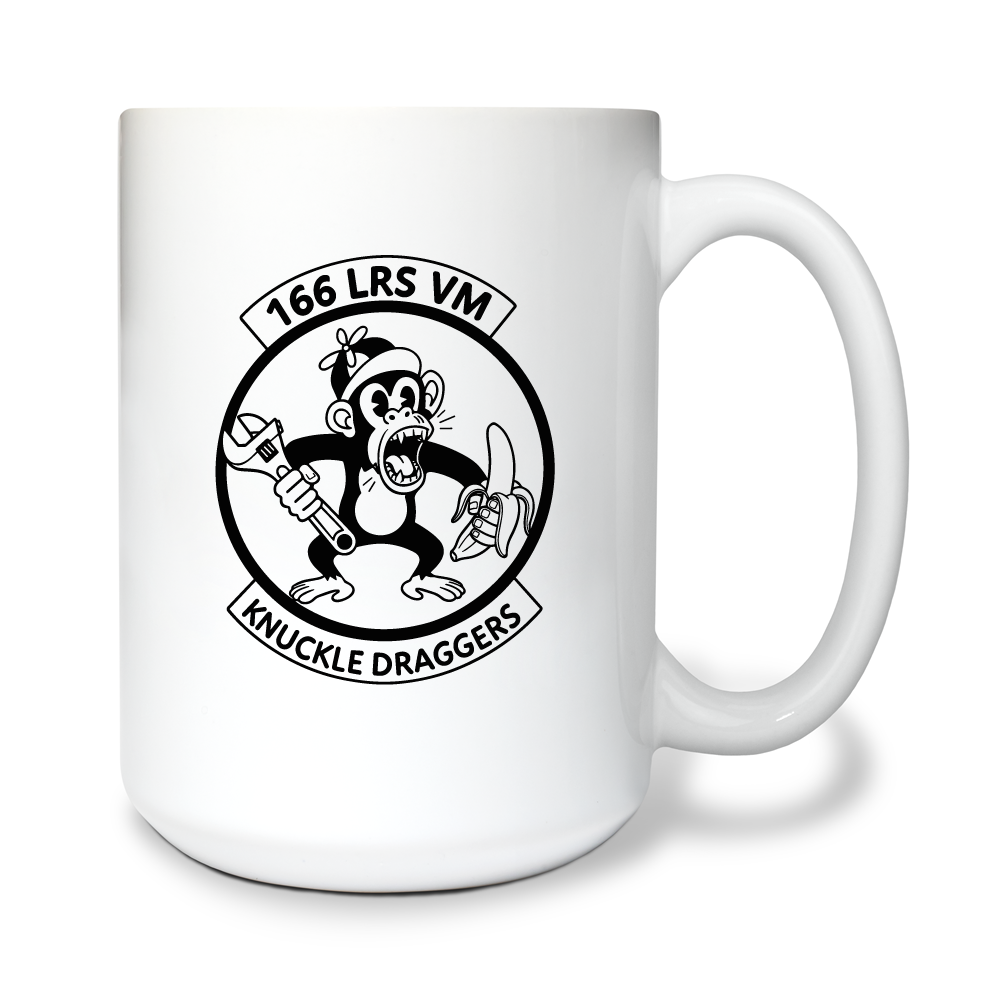 166th Vehicle Maintenance Flight 15 oz White Ceramic Mug - bYwXH5