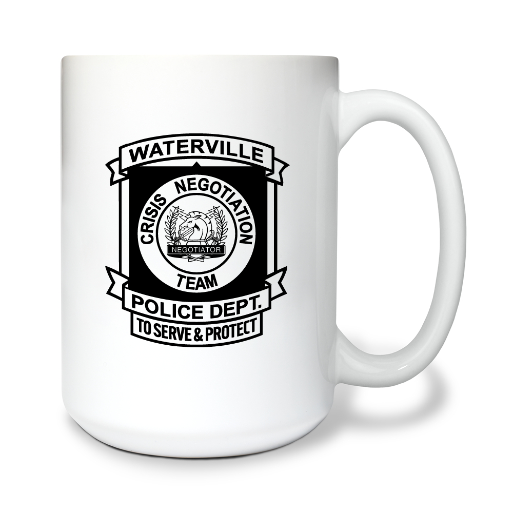 Crisis Negotiation Team 15 oz White Ceramic Mug - t3lals