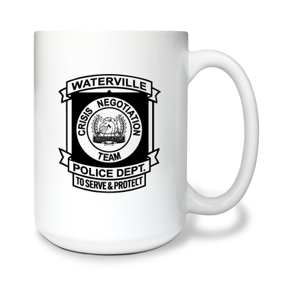 Crisis Negotiation Team 15 oz White Ceramic Mug - t3lals