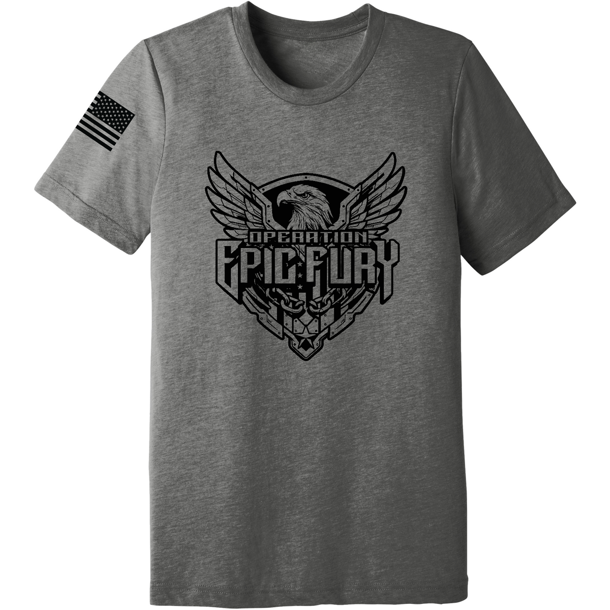 Operation Epic Fury Comfort Unisex Triblend SS Tee - Eagle