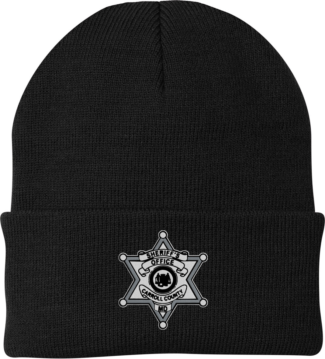 Carroll County Sheriff's Office Embroidered Beanie - CCSBAW