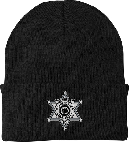 Carroll County Sheriff's Office Embroidered Beanie - CCSBAW