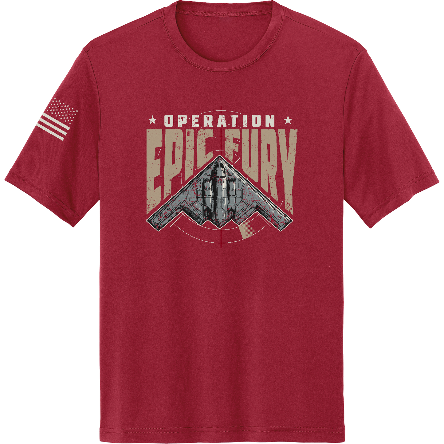 CUSTOM Operation Epic Fury Hi-Tech SS Performance Tee - Stealth