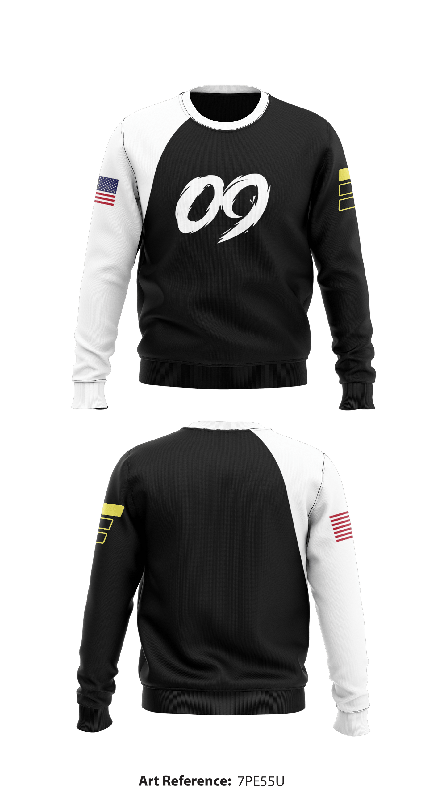 O9 Store 1 Core Men's Crewneck Performance Sweatshirt - 7PE55u