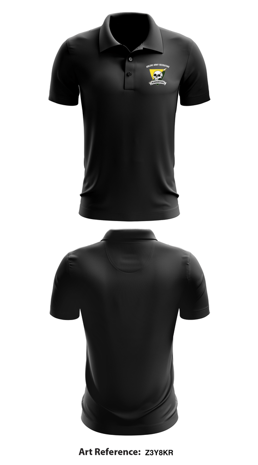Abilene Army Recruiting Core Men's SS Performance Polo - Z3Y8kR