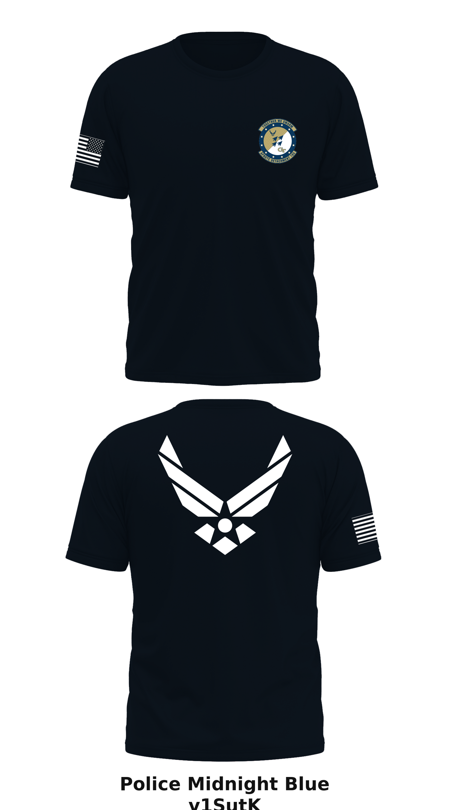 165th Cadet Wing Store 1 Core Men's SS Performance Tee - v1SutK