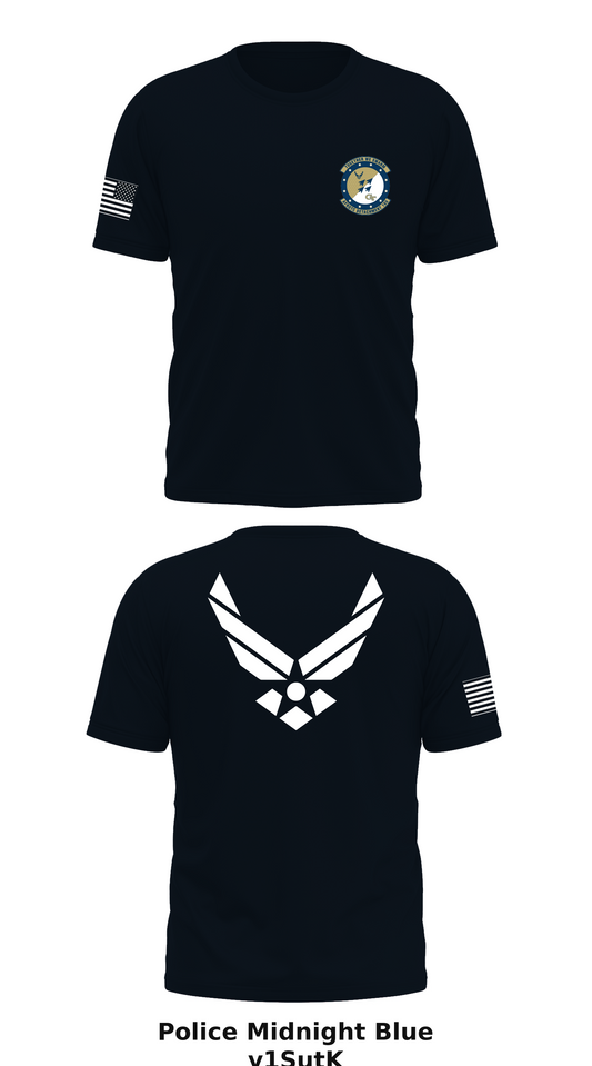 165th Cadet Wing Store 1 Core Men's SS Performance Tee - v1SutK