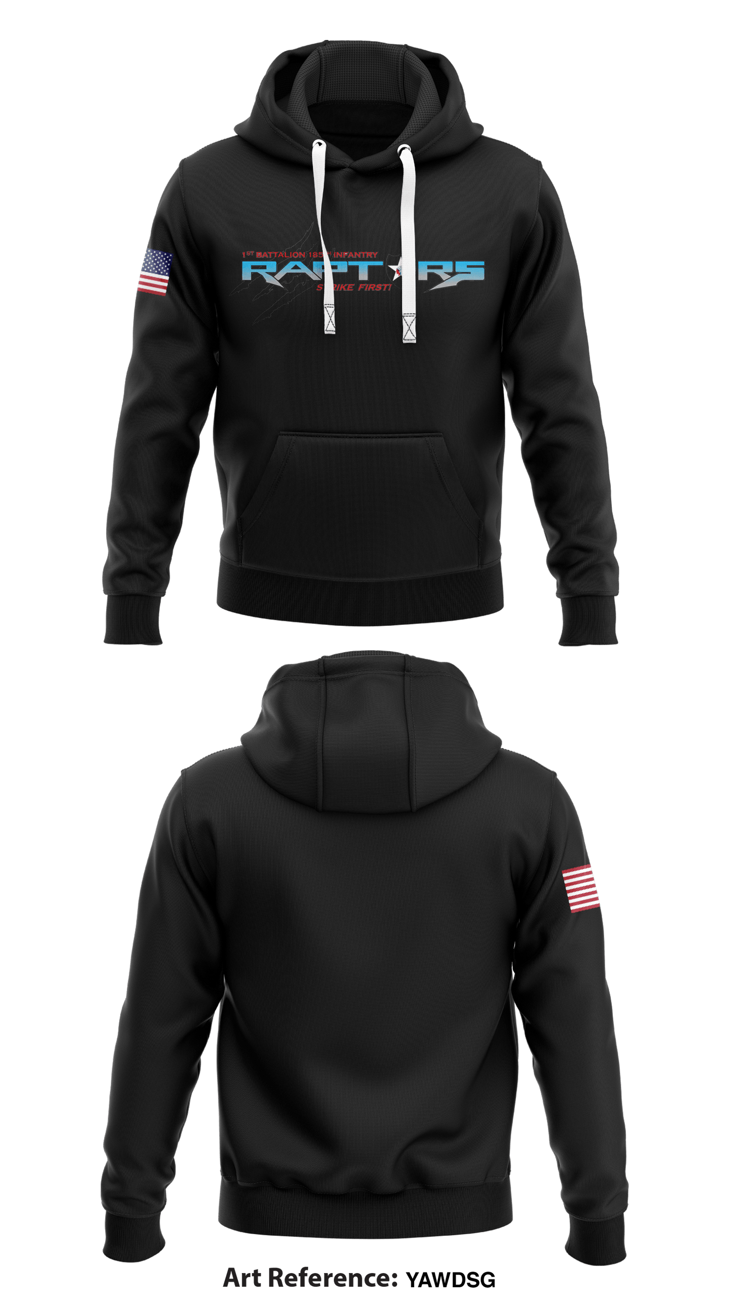 1-185 Stryker Infantry Store 1  Core Men's Hooded Performance Sweatshirt - yAwDSG