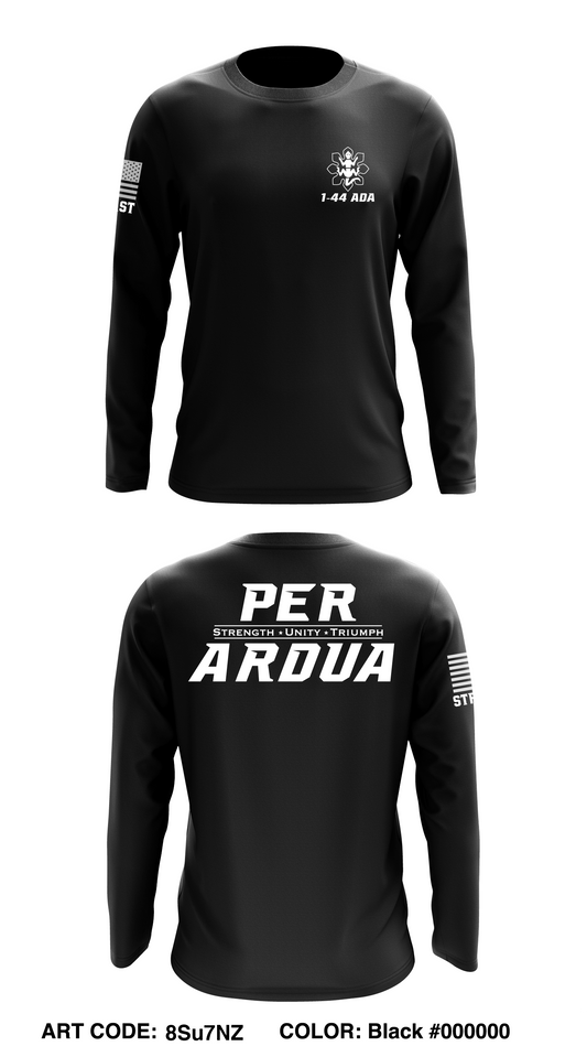 1-44 ADA Store 1 Core Men's LS Performance Tee - 8Su7NZ